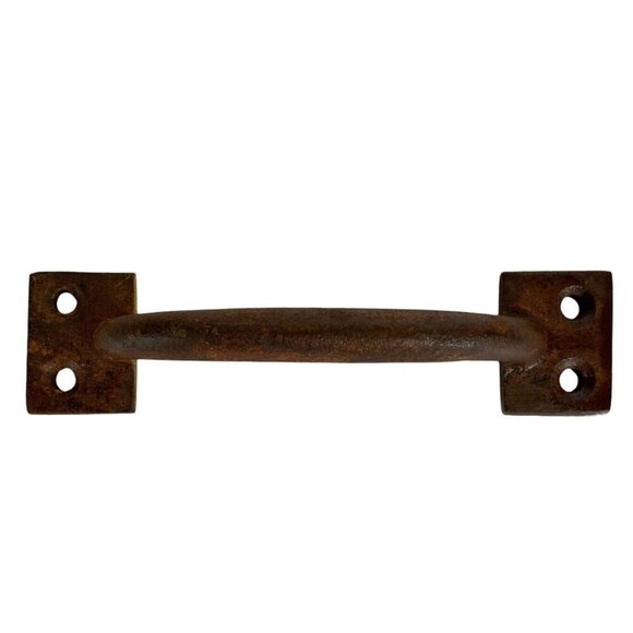 Cast Metal Rustic Drawer Pulls 4 Inches Long Box Of 10 Farmhouse Patina - Picture 4 of 8